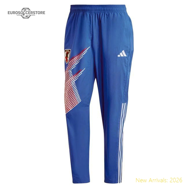 2022-2023 Japan National Team Travel Pants (blue) - Unbeatable Value