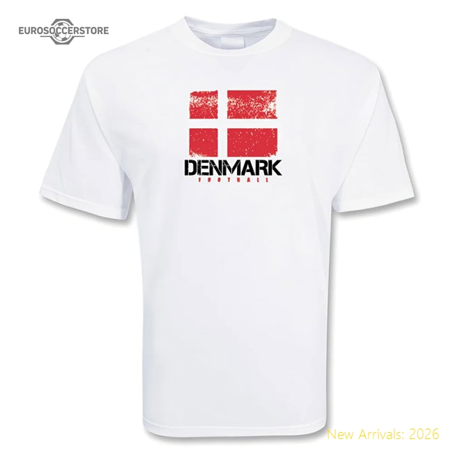 High-performance Denmark 2024-2025 Regular T-shirt Fashion-Forward