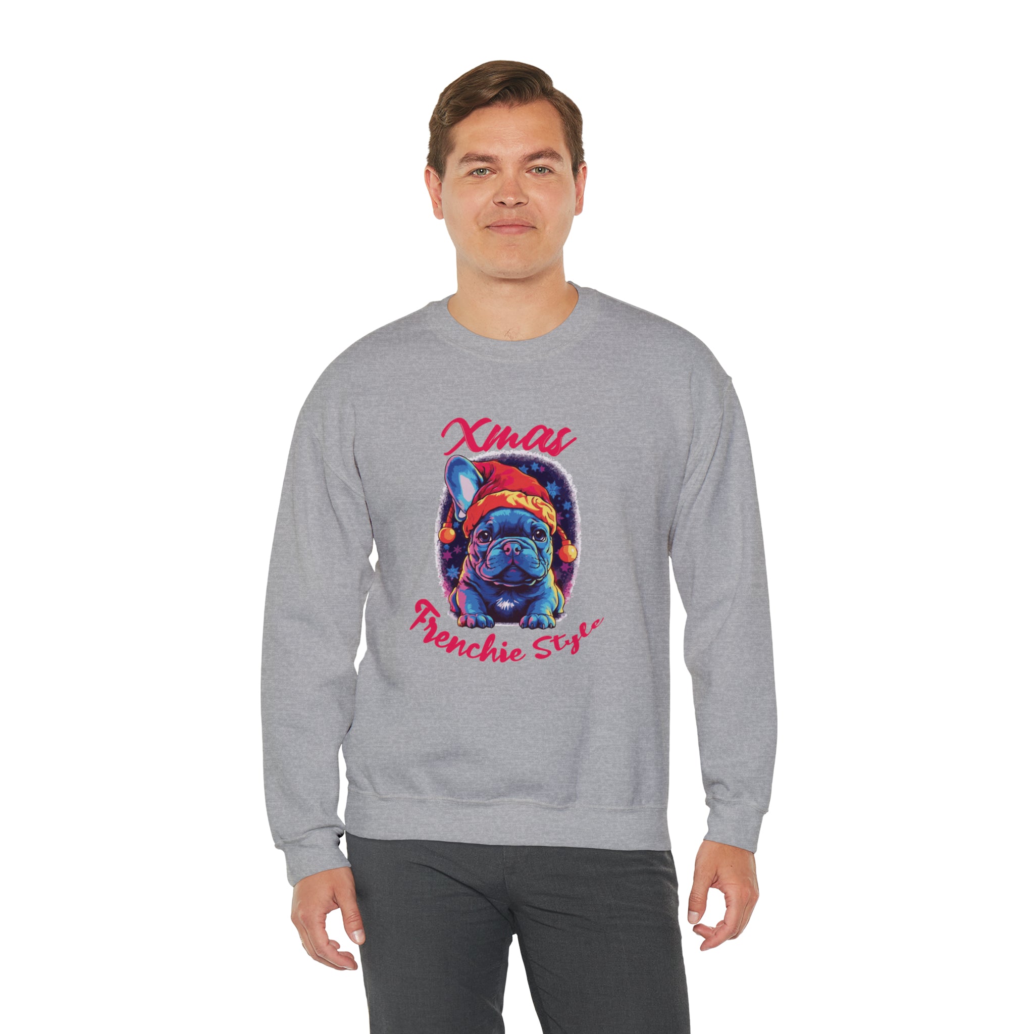 French Bulldog Xmas Unisex Sweatshirt Durable Dog Item