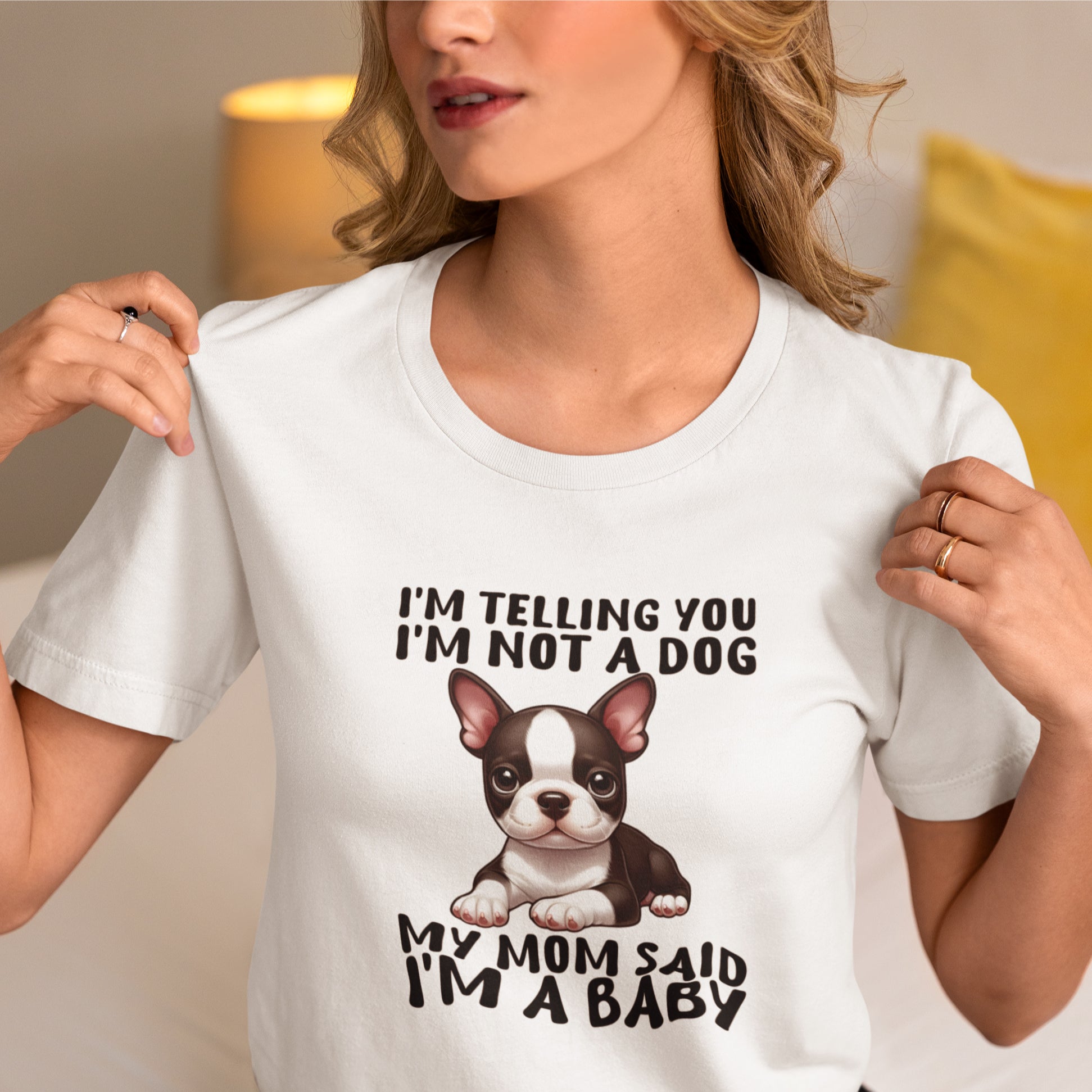 Comfortable Joey - Unisex Tshirts For Boston Terrier Lovers for Dog