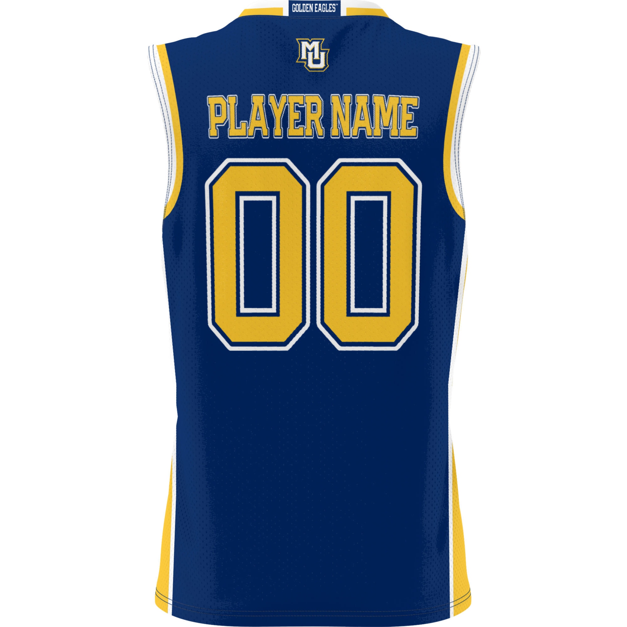 [NJP] Marquette Golden Eagles GameDay Greats Youth NIL Pick-A-Player Lightweight Women's Basketball Jersey - Navy