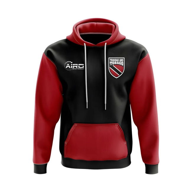 World-Class Trinidad And Tobago Concept Country Football Hoody (Black)