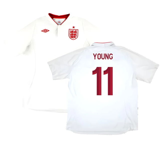 Match Worn Style England Home Player Jersey 2012-2013