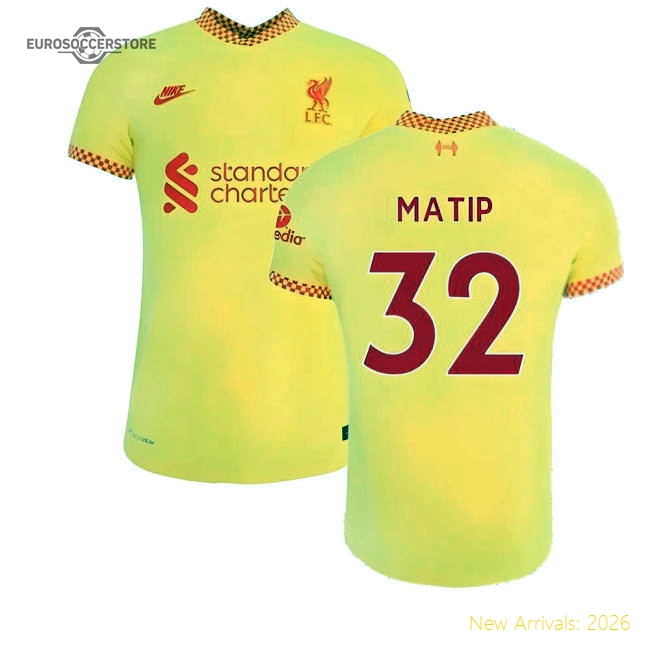 Premium Liverpool 2021-2022 3rd Shirt (matip 32) - Premium Quality