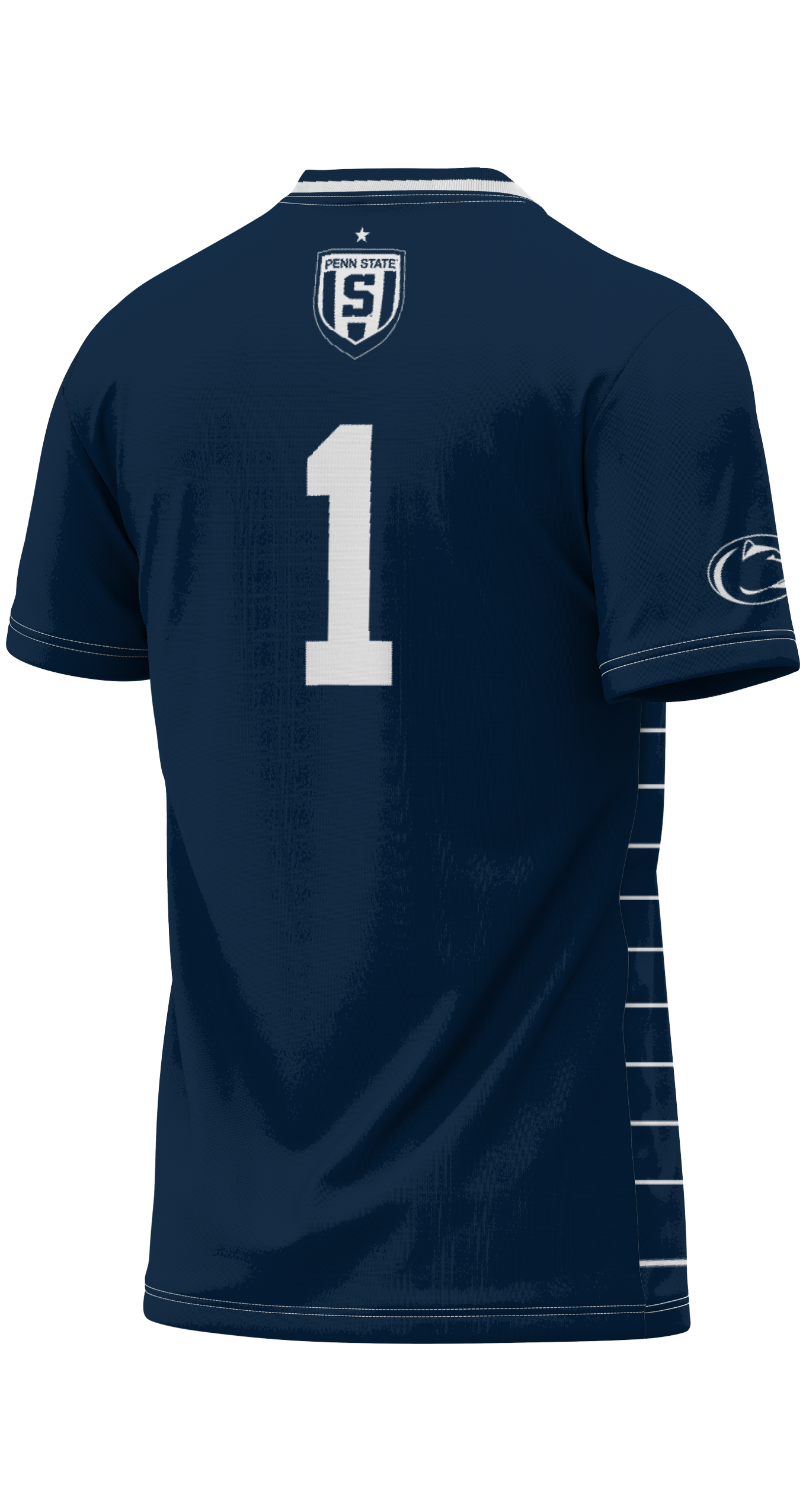 [SJH] Penn State Nittany Lions GameDay Greats Youth Women's Soccer Lightweight Fashion Jersey - Navy