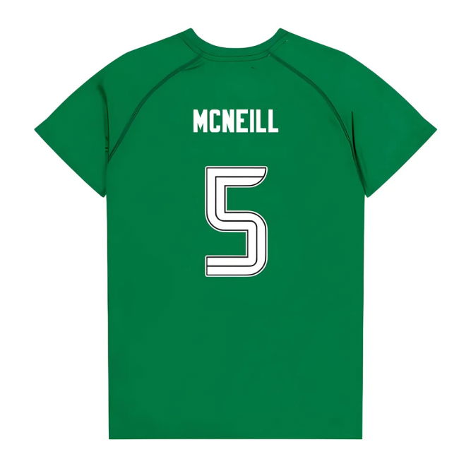 Superior Craftsmanship Match Day Green And White Hoops Mcneill #5 2...