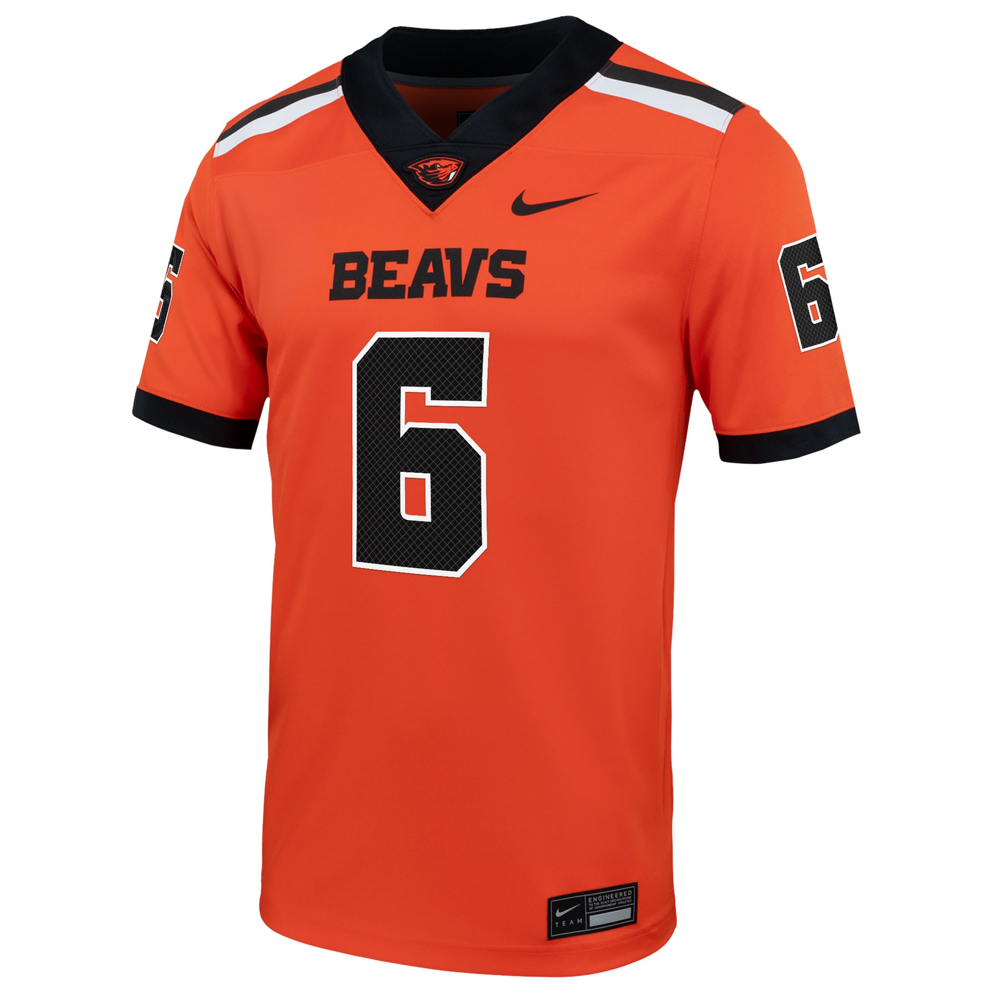 Maalik Murphy Oregon State Beavers Home Men's NIL Football Game 2026 Season Football Jersey - Orange