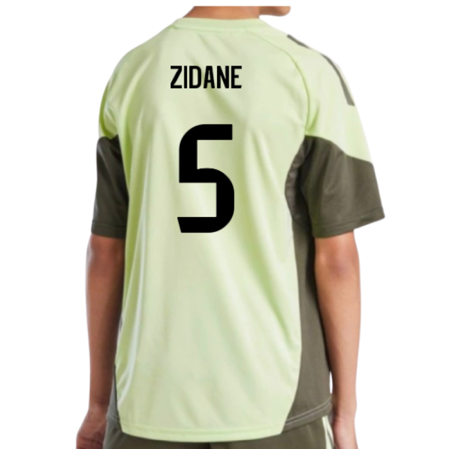 Real Madrid Home High-quality Jersey Kids (zidane 5) Breathable