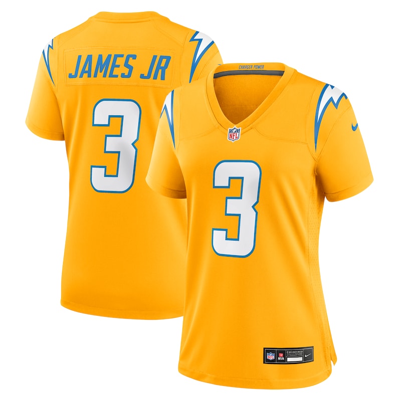 None Derwin James Jr. MVP Candidate LA Chargers Pro-Level Jersey