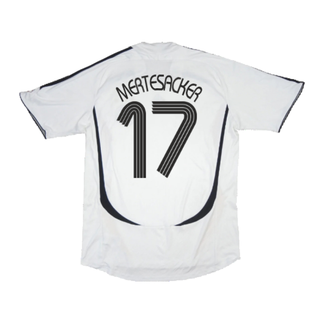 Rare Germany Home Unique Shirt 2005-2006 (Mertesacker 17)