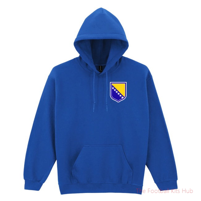 Men Bosnia National Team Hoodie (Blue)