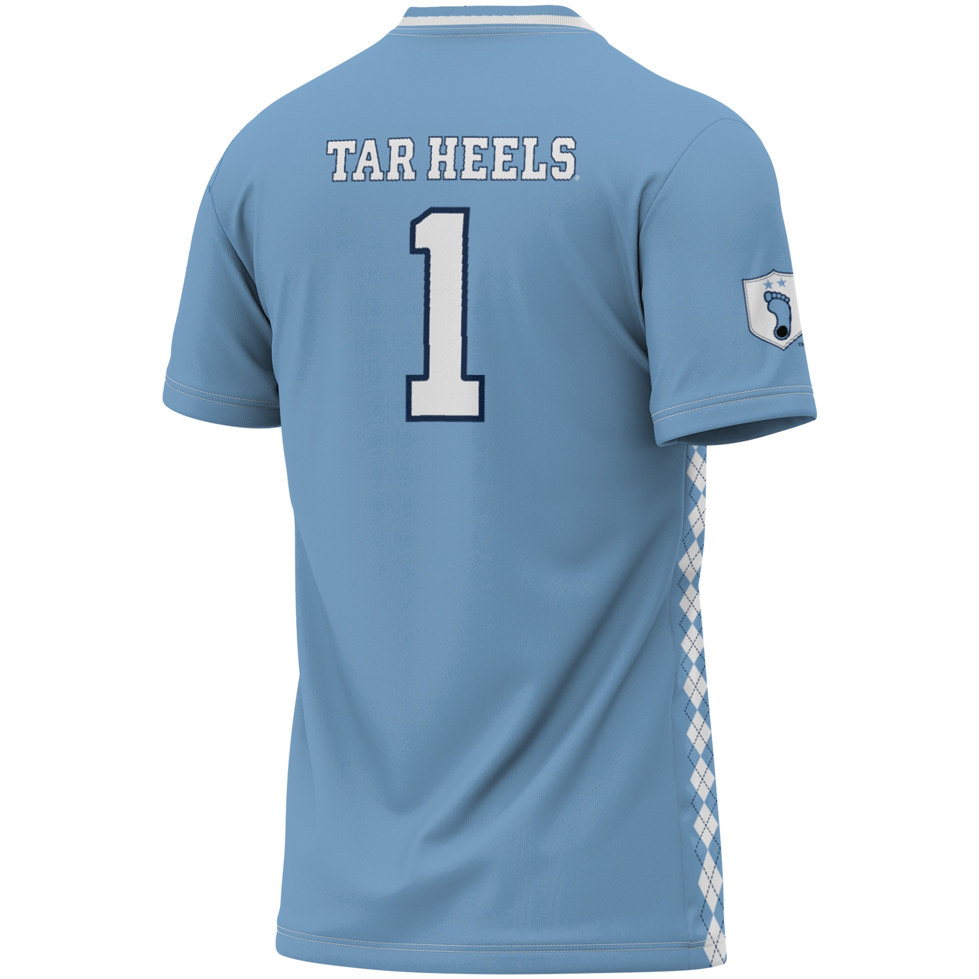 [NJP] North Carolina Tar Heels GameDay Greats Youth Lightweight Soccer Fashion Jersey - Carolina Blue