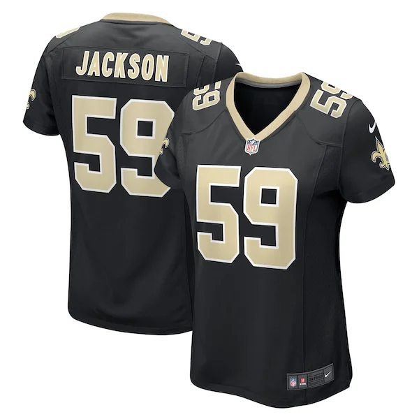 New Orleans Saints Game NFL Jersey - Black | Durable Football Apparel