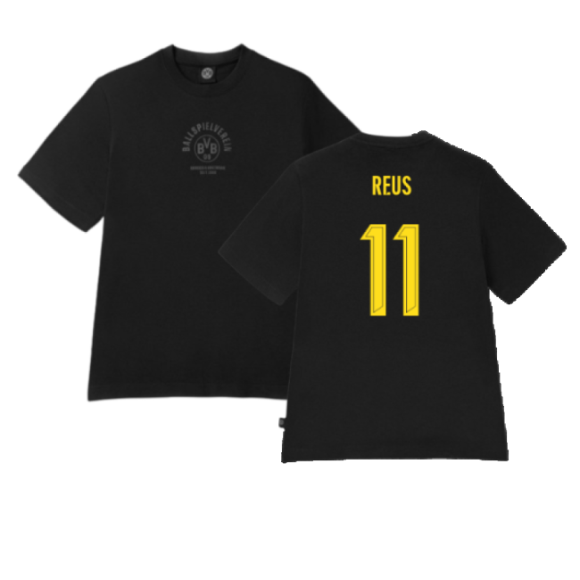 2024-2025 Borussia Dortmund Shirt (Black) Reinforced Seams