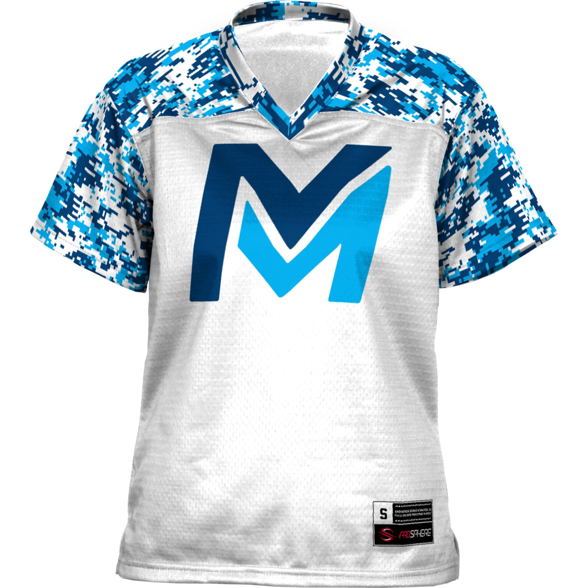 [NJP] Mid Michigan College GameDay Greats Women's Football Jersey - White