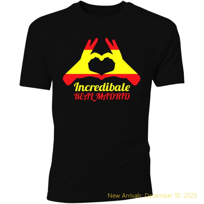 Real Madrid (rm) T-shirt - Comfortable Fit - Team Spirit