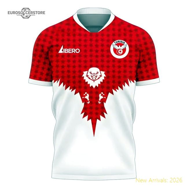 Official Tunisia Concept 20252026 Away Kit () Quickdry