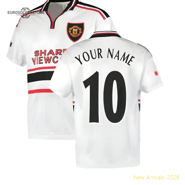 Authentic 1999 Manchester United Away Football Shirt (your Name)