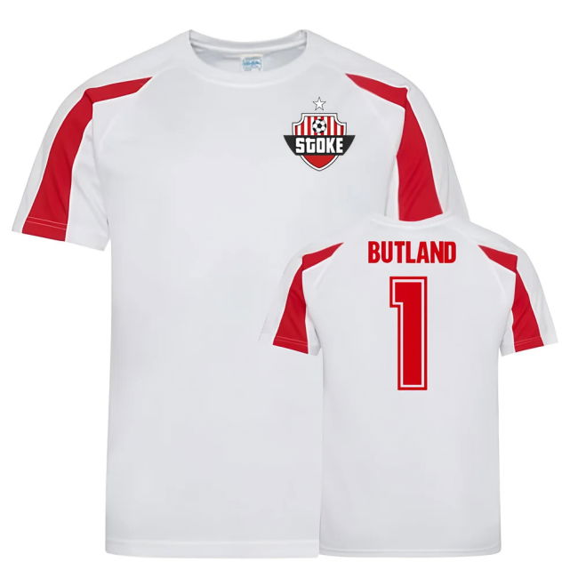 Fashionable Jack Butland Stoke City Sports Training Jersey (White) ...