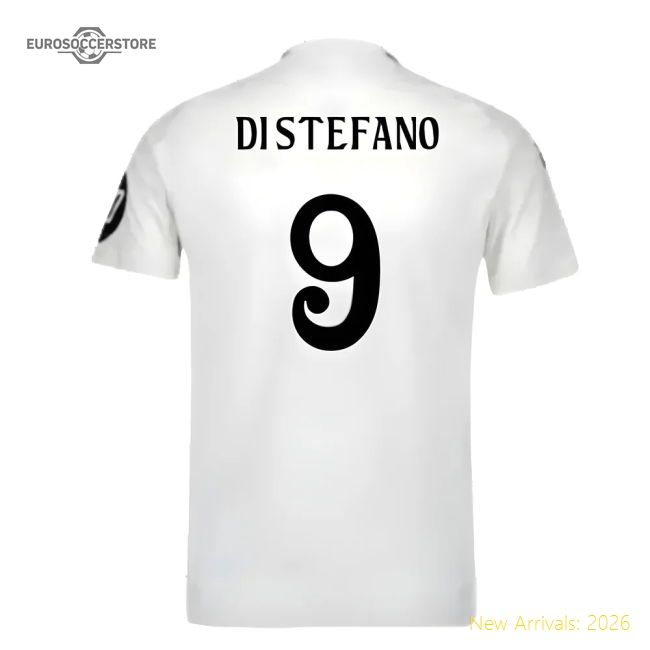 Best-Selling 2024-2025 Real Madrid Authentic Home Shirt (Di Stefano 9)
