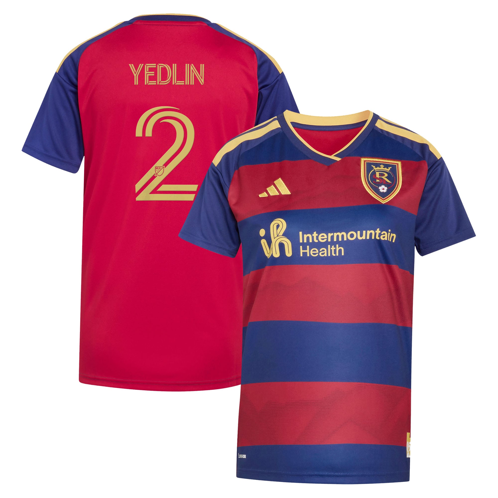 [SJH] DeAndre Yedlin Real Salt Lake Women's 2026 DNA Kit On-Field Authentic Player Jersey - Red