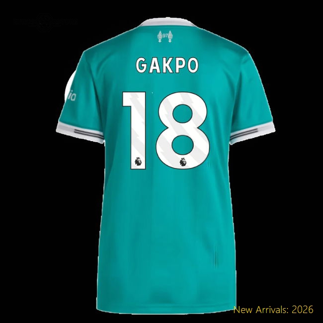 Liverpool Womens Gakpo Refined Jersey Climacool Quick-dry