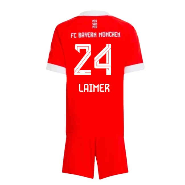 Bayern Bayern Munich Home Mini Kit Laimer #24 Top Tier Devoted 202...