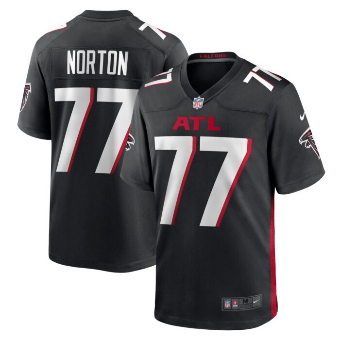 None Men's All-Pro ATL Falcons Premium Material Jersey Game Day Wear