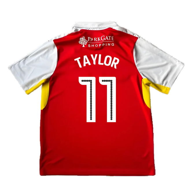 Rotherham 2016-17 Home Shirt ((Good) XL) (Taylor 11) (1)
