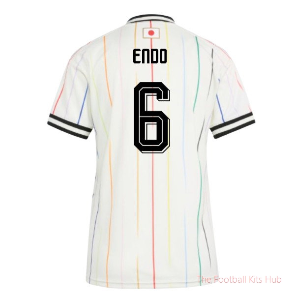Japan Away Shirt Football Jersey 2026-2027 Endo #6 Women's