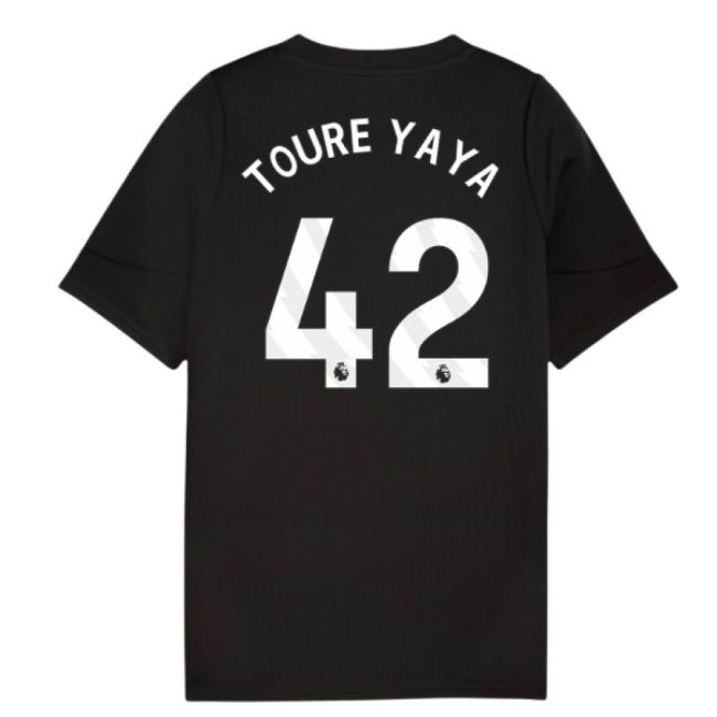 Man City Training Football Jersey 2025-20 - Toure Yaya #42 L M S Kids
