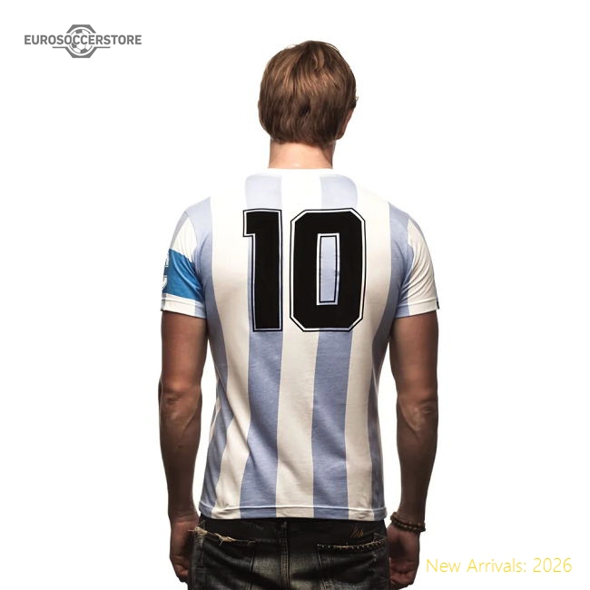 Excellent Argentina National Team Capitano T-shirt - Supporter Edition