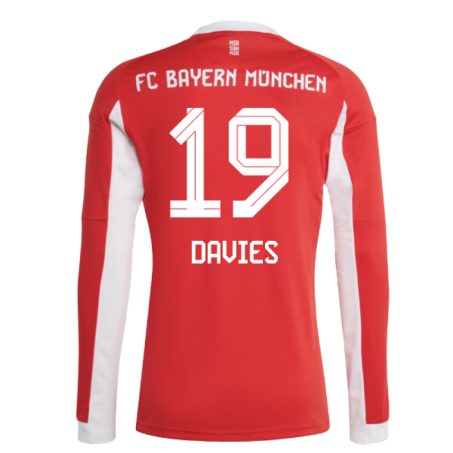 Durable Material Committed Bayern Davies #19 2025-2026 Campaign Jer...
