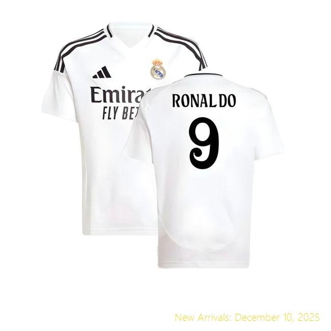 Real Madrid Home - Soft Cotton - Supporter Jersey - Official Licensed