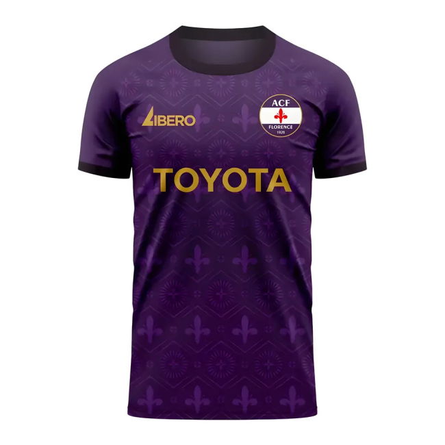 Updated Fiorentina Home Match Shirt 2025-2026