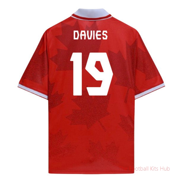 Matchday Premium Canada World Cup Football Shirt (Davies 19)