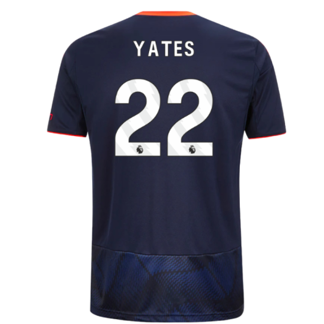 2025-2026 Nottingham Forest Third Jersey (Yates 22)