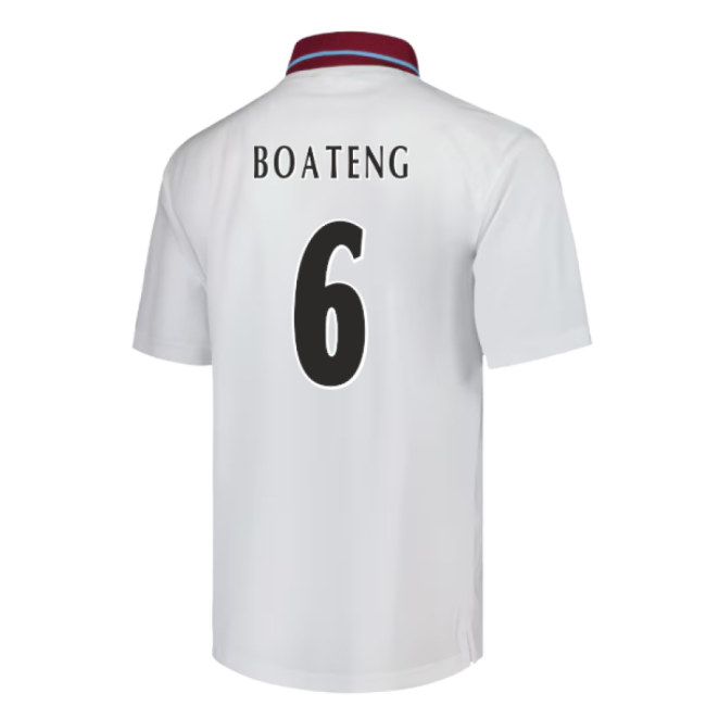 Boateng 6 Authentic Replica Aston Villa Away Supporter Kit for Adults