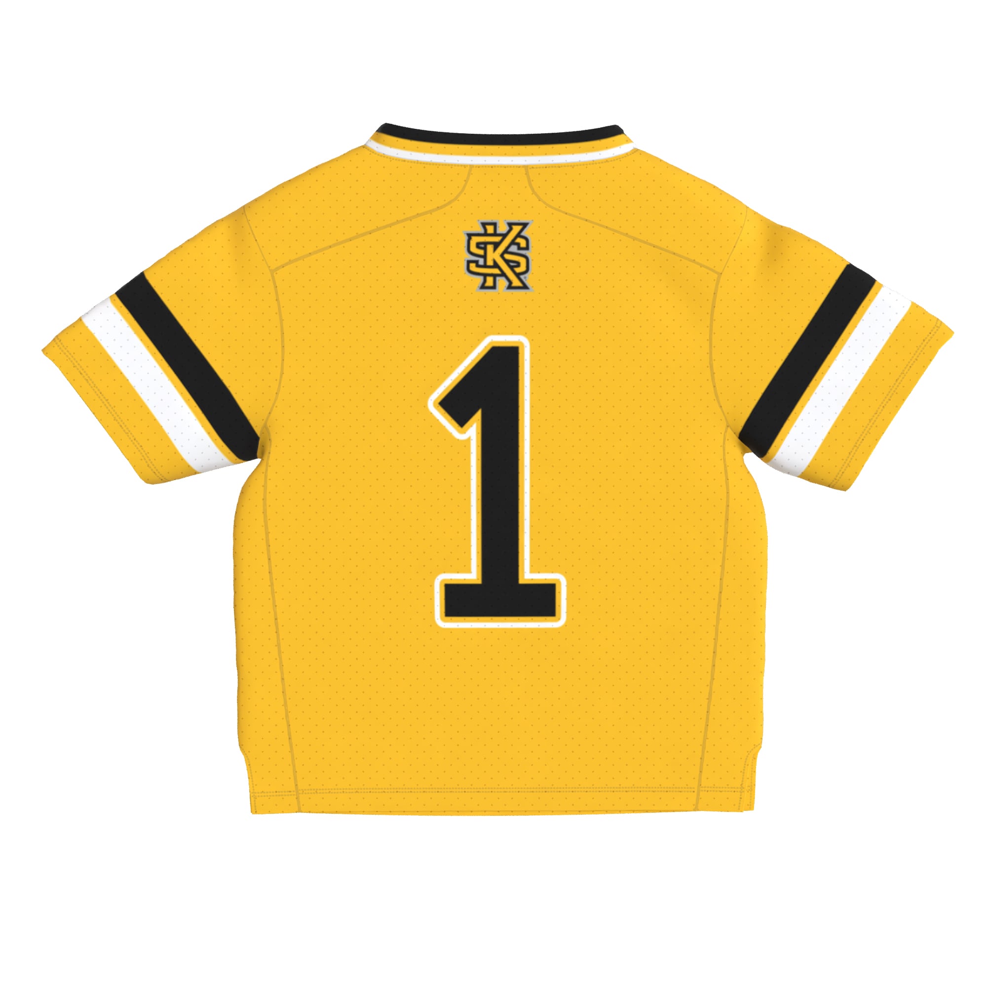 Infant Gold Kennesaw State Owls Lightweight Collegiate Football Fashion Jersey