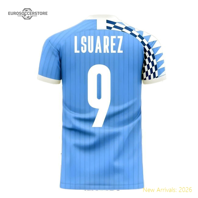 Premium Suarez Uruguay Kit - Classic 2025-2026 Casual Quality