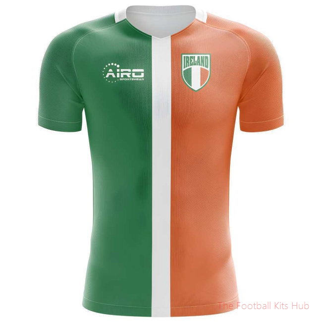 2025-2026 Ireland Flag Concept Football Shirt - Womens