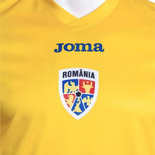Kids Romania A Team High Performance Home Pro Shirt