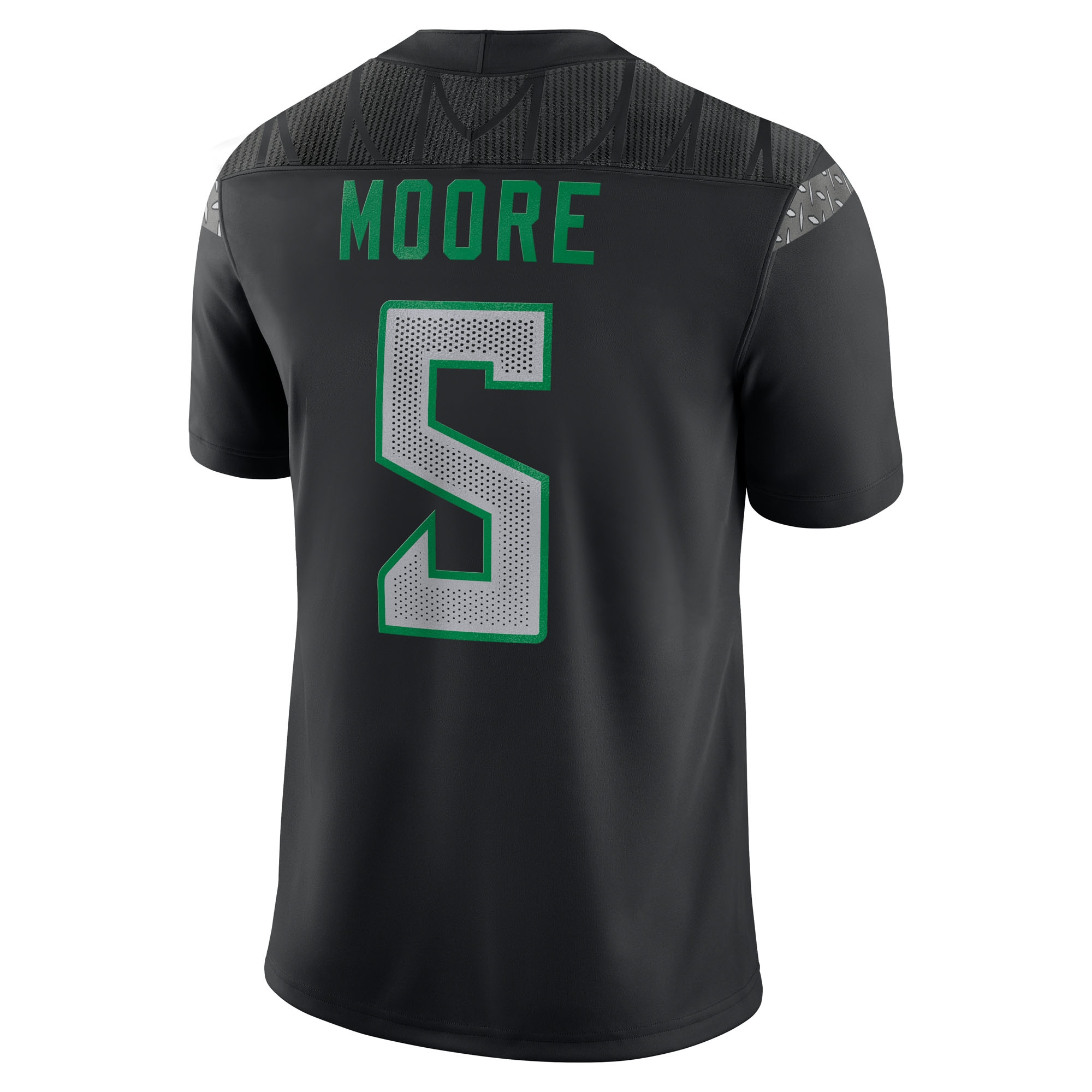 Dante Moore Oregon Ducks Home NIL Football Game Jersey - Black
