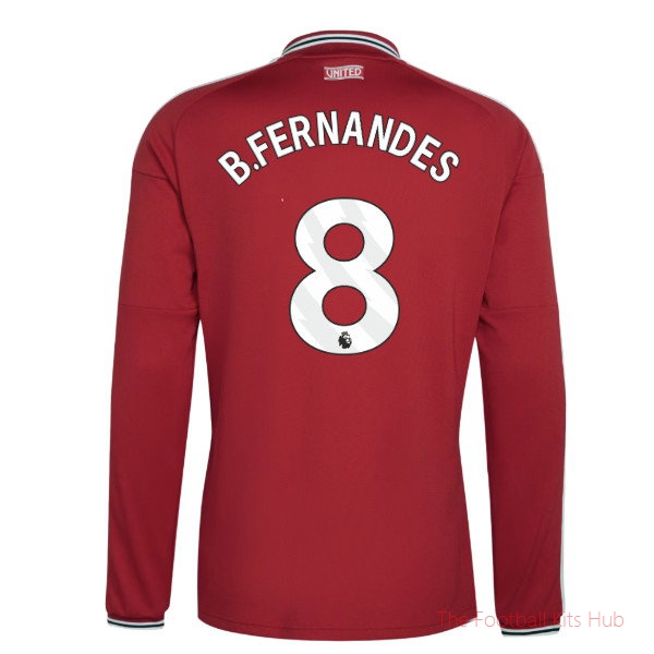 [SPK] 2026/27 Man Utd Long Sleeve Home Shirt B.Fernandes 8