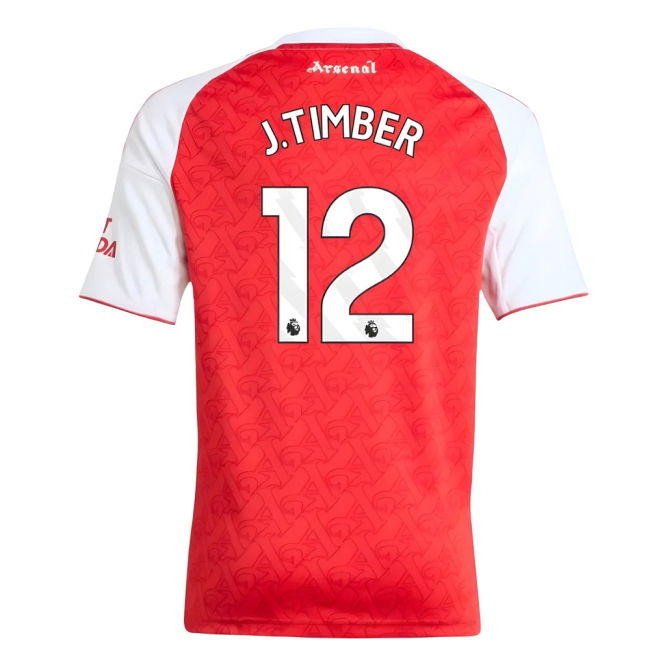 retro 2025-2026 Arsenal Home Shirt (Kids) (J.Timber 12)