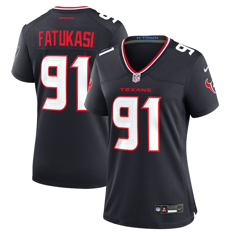 None Folorunso Fatukasi Houston Texans Championship Contender Fan A...