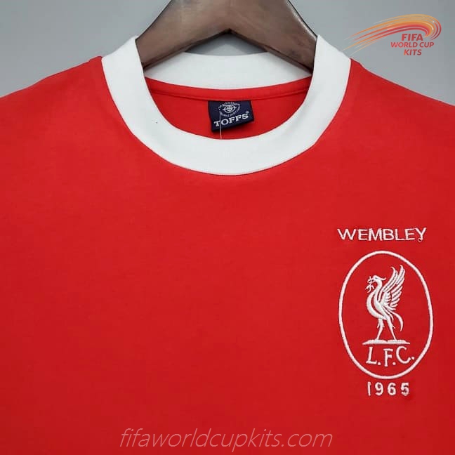 year 1965 Liverpool First Choice Football Strip