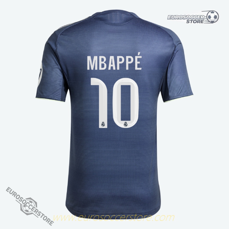 Real Madrid Away MBAPPÉ 10 Football Jersey 25-26 Season (Player Edition)
