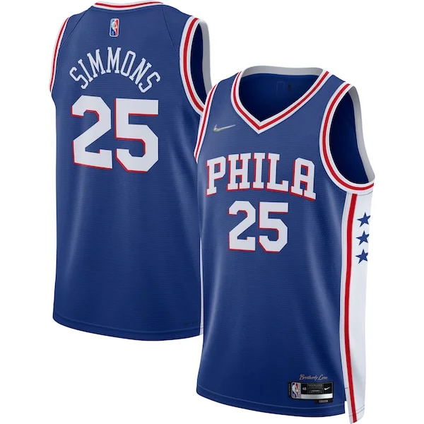Ben Simmons PHI Official Basketball Jersey - Team Colors