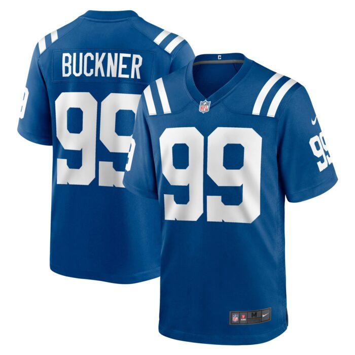 None Men's Record-Breaker IND Colts Premium-Quality Jersey